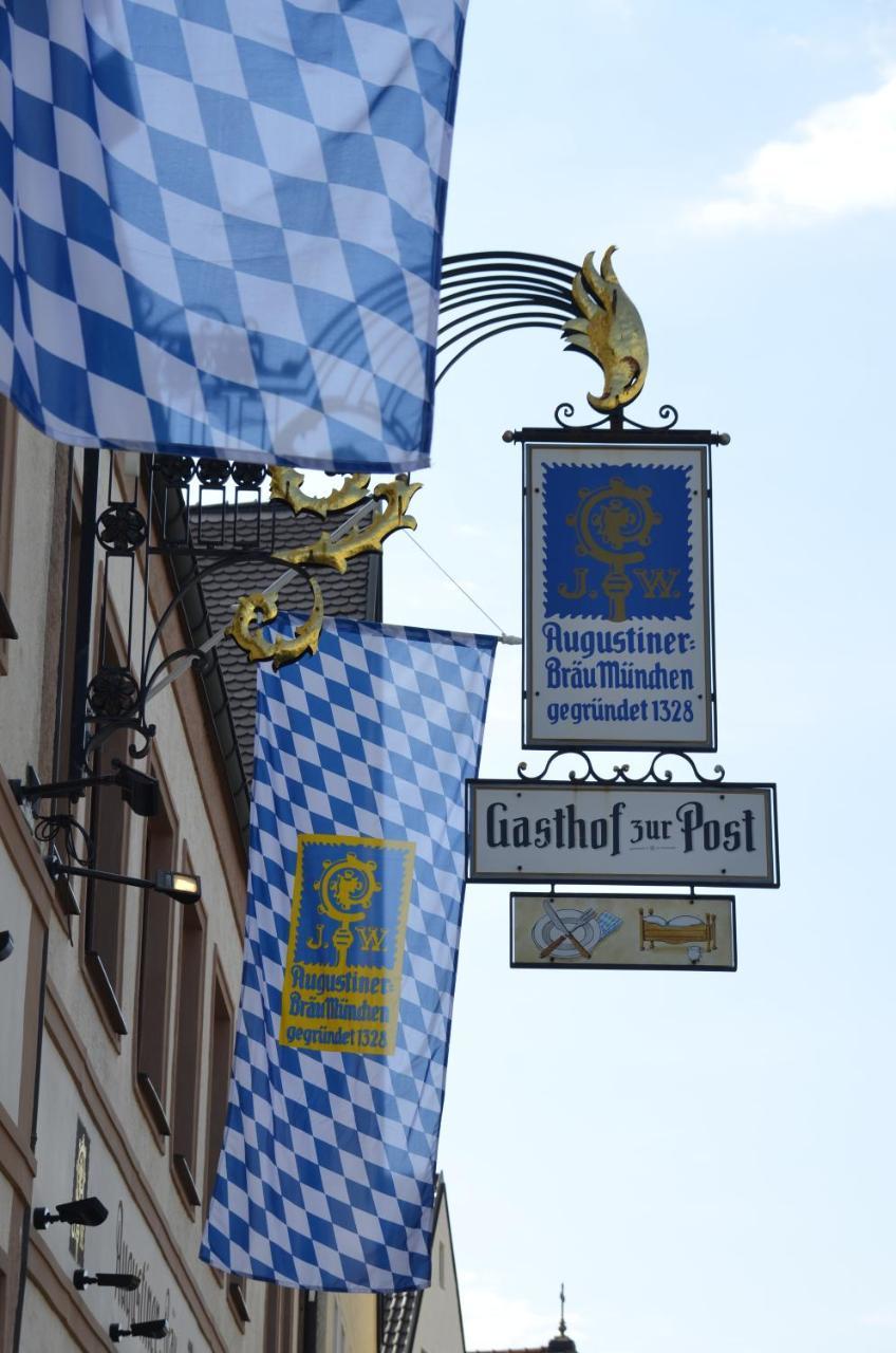 Gasthof Zur Post Wolnzach Exteriér fotografie