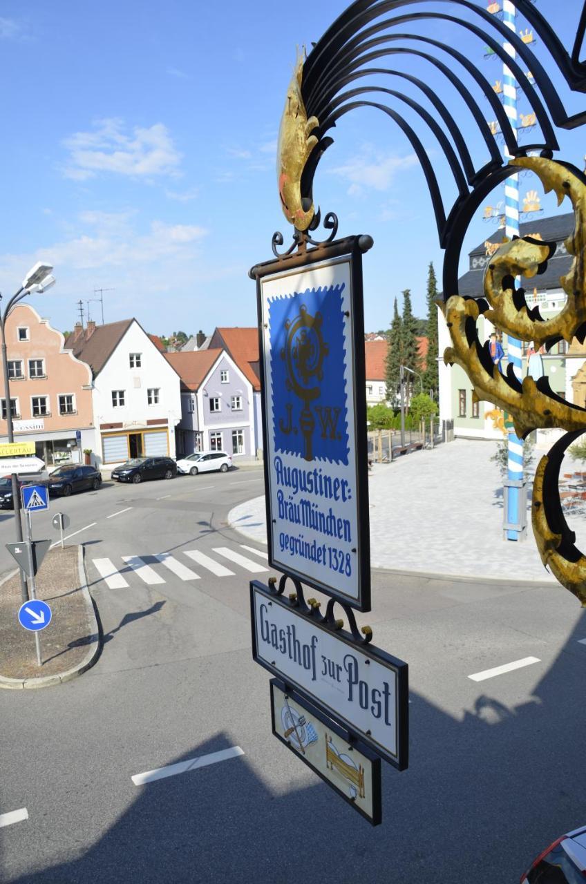 Hotel Gasthof Zur Post Wolnzach Exteriér fotografie